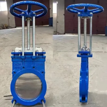 Supapă manuală cu cuțit din fontă ductilă