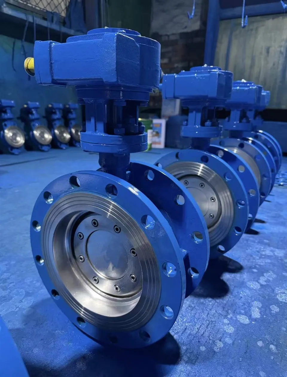 Supapă fluture tip U din fontă ductilă