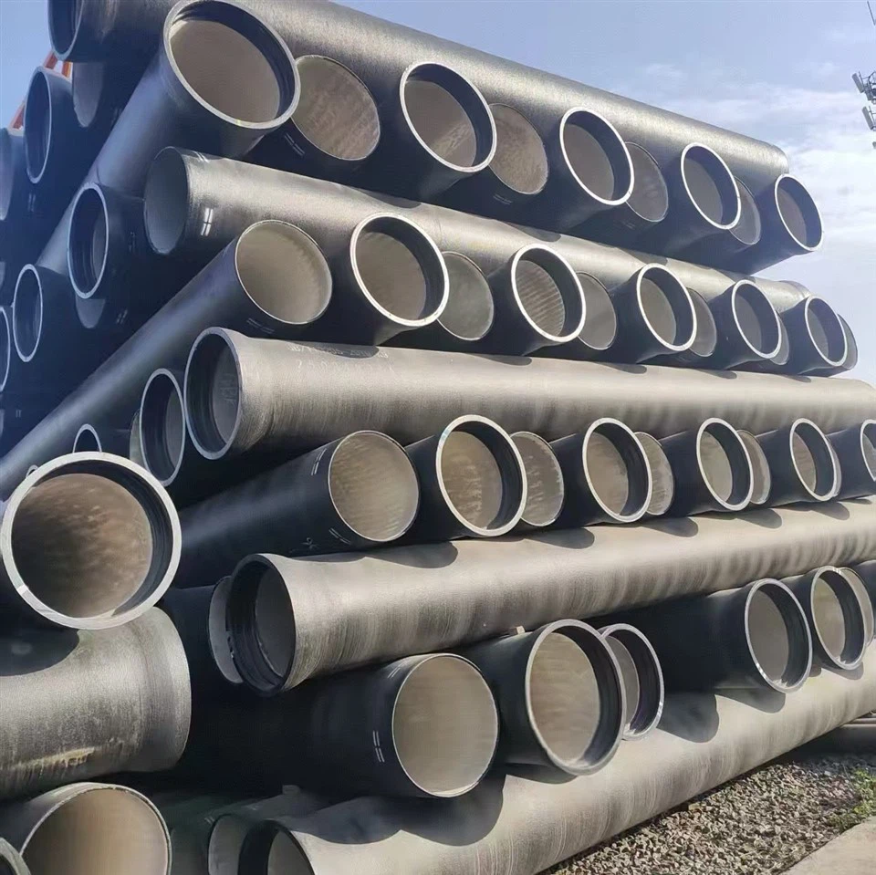 Conducta de alimentare cu apa din fonta ductila vopsea asfaltica neagra externa C30 DN150