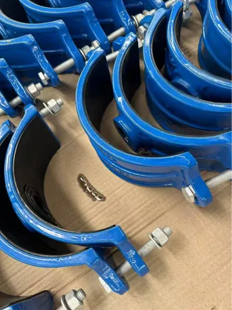 Clemă de șa din fontă ductilă din PVC